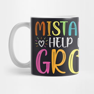 Groovy Growth Mindset Positive Teachers Back To School Mug